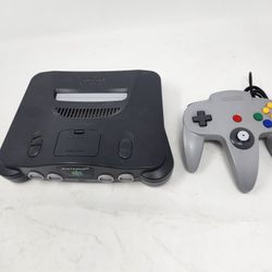 Nintendo 64 Console W/controller *read*