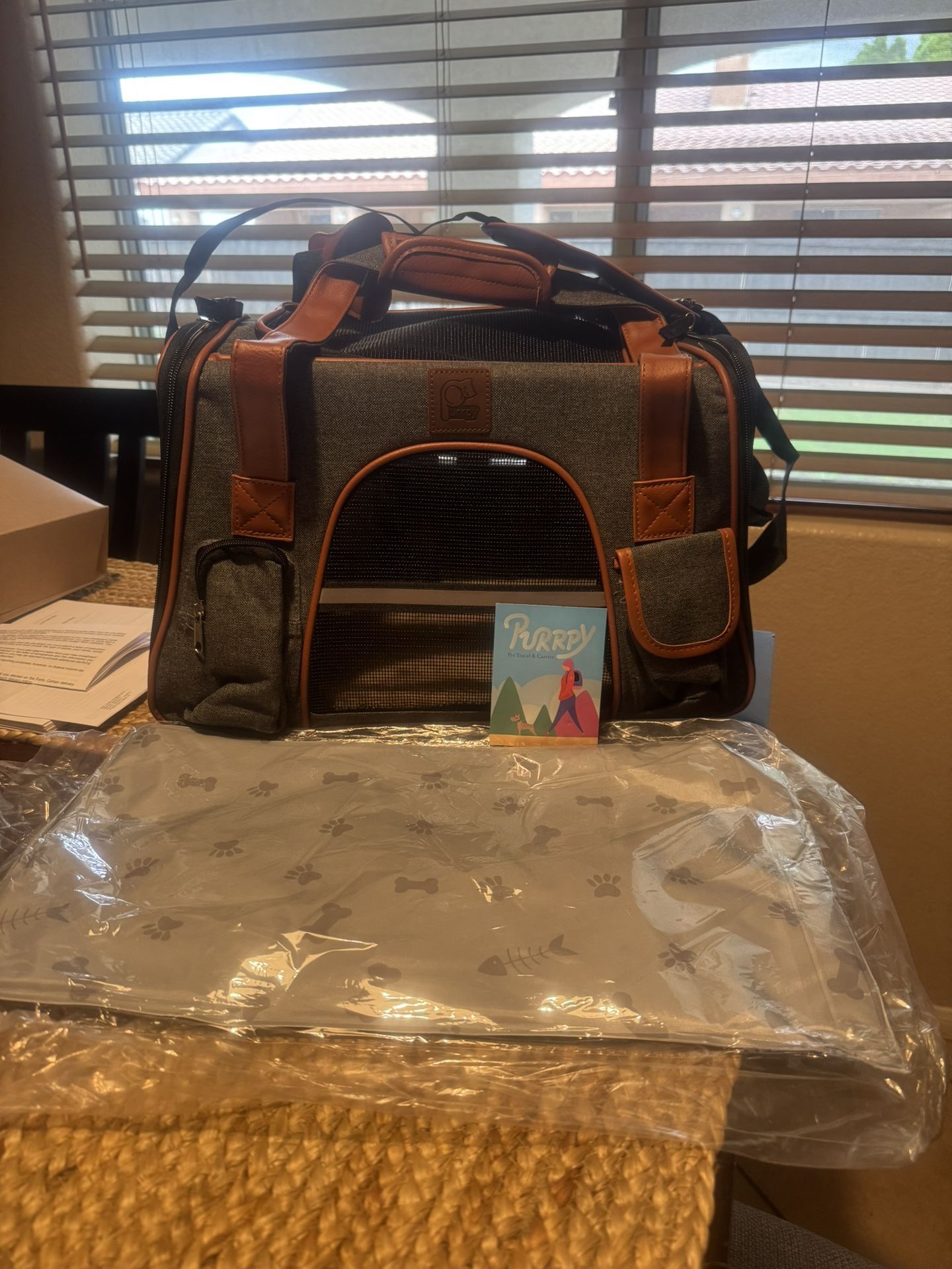 Purrpy(Brand) Pet Carrier.