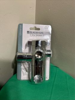 Glacier Bay 3-Way Shower Diverter With Mount Chrome Model 863 664 Universal