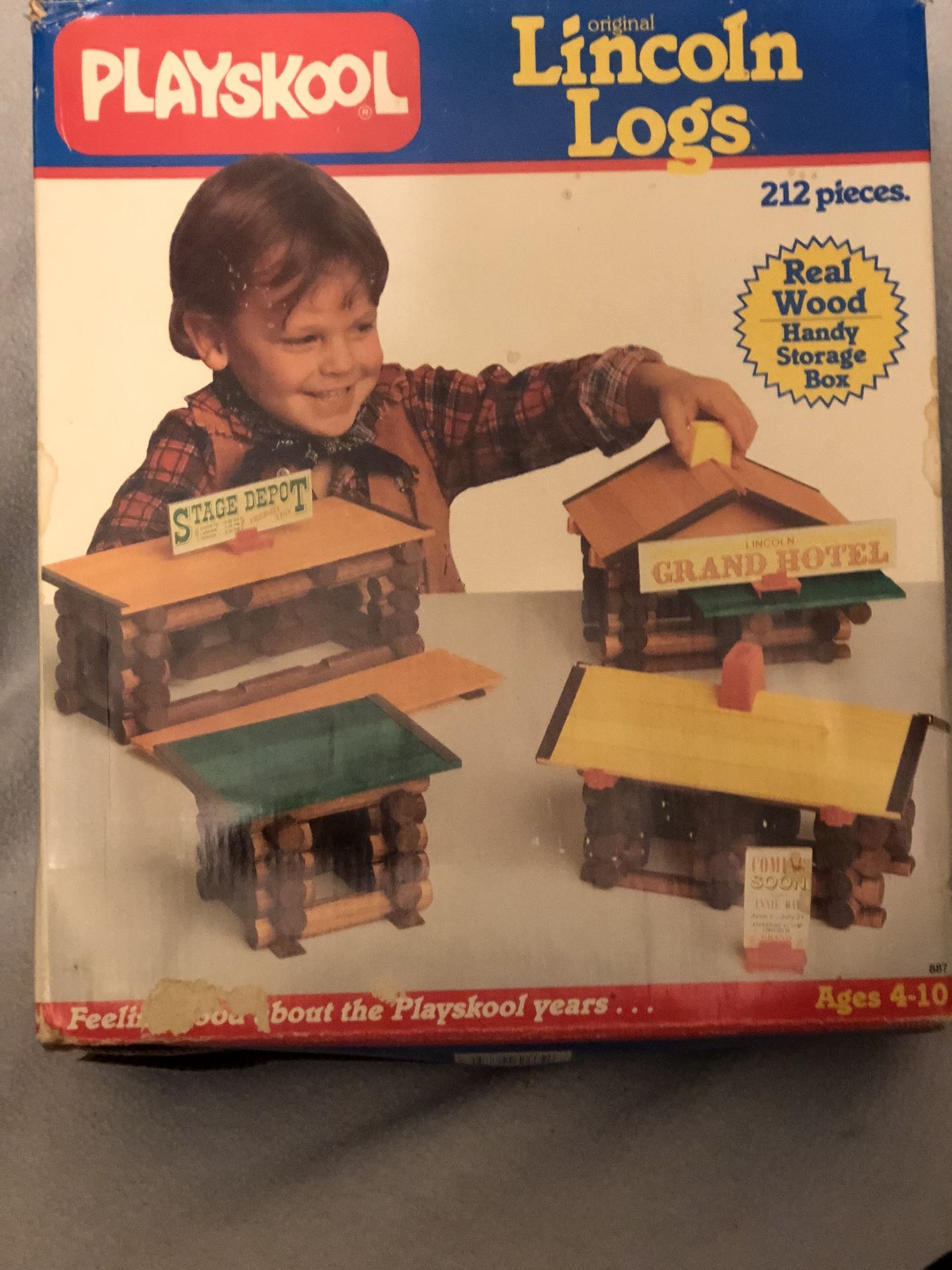 1989 Playskool Lincoln Logs