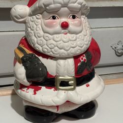 Vintage Santa Cookie Jar 1995