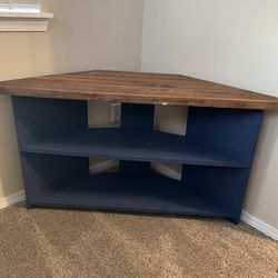 Entertainment Center/shelf/tv Stand- Hand Crafted