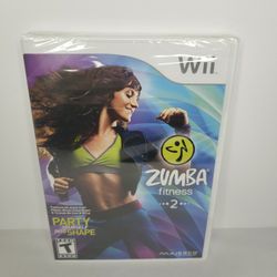 New Sealed ZUMBA Fitness 2 For  Wii - Game Only
