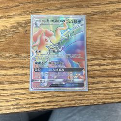 Alolan Ninetales GX rainbow 