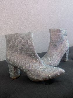 Rhinestone Boots