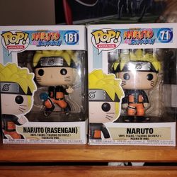 Two Naruto Funko Pops