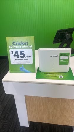 Cricket 5G home internet $45 /mo with wireless bundle