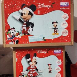 Minnie & mickey animatronics