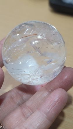 High Quality Clear Quartz Sphere