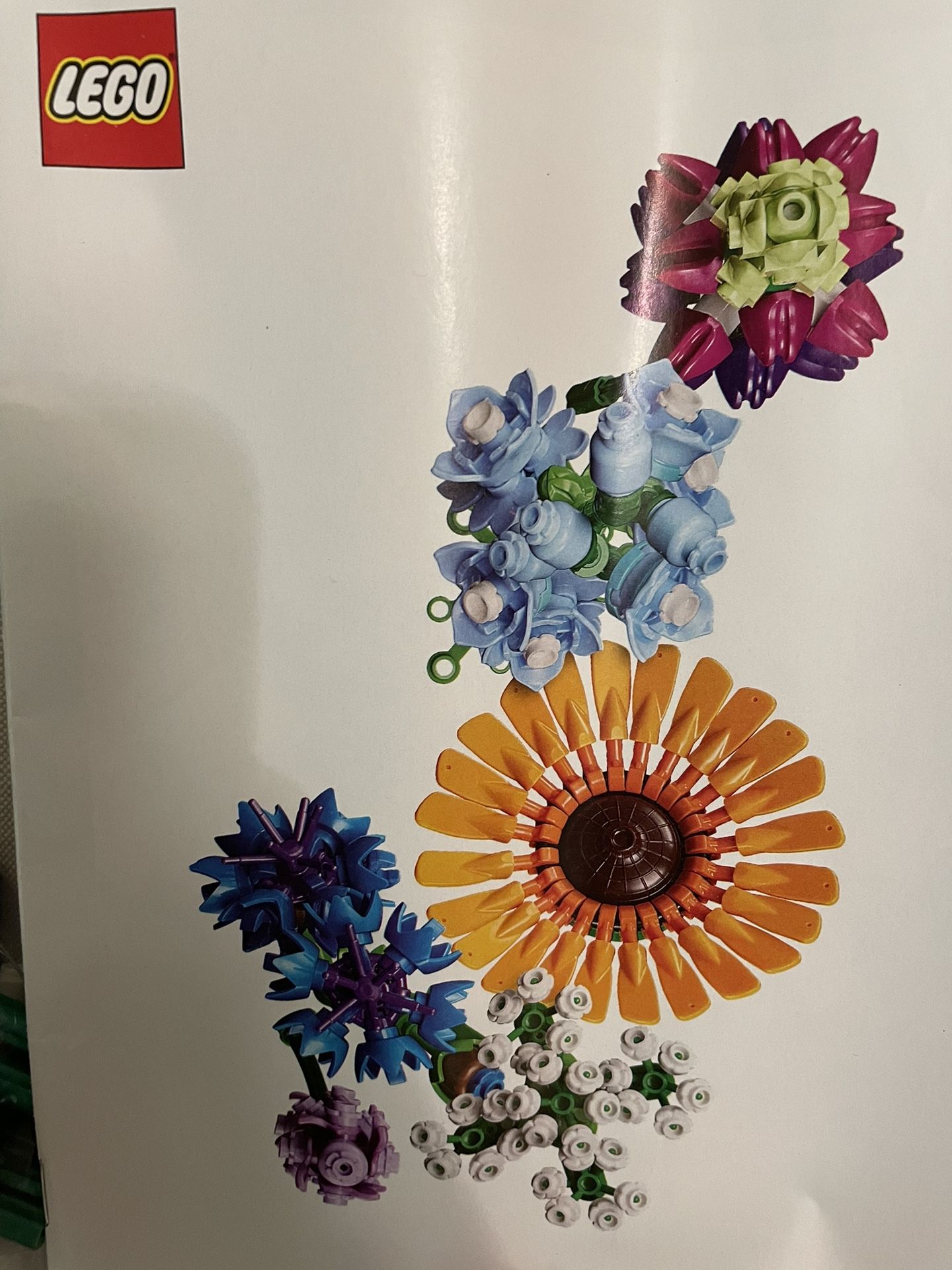 Wild Flower Lego Set 