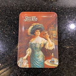 Vintage PEPSI COLA  Snack Tray Import from Italy (approx 4x6")