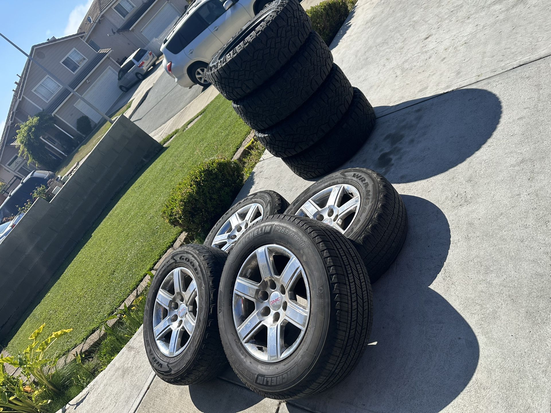 GMC-Sierra-Chevy Silverado Tires-Rims
