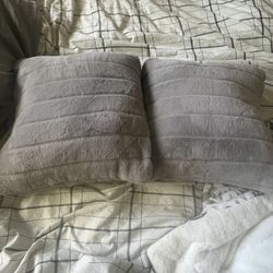 Gray Pillow 