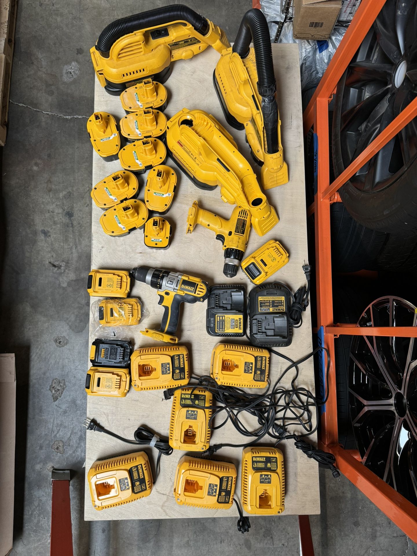 Dewalt Cordless Drill’s, Vacuum’s, Batterie’s, Charger’s