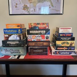 Board Games - See Description For Availability 