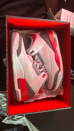 Jordan 3 Fire red 🔥