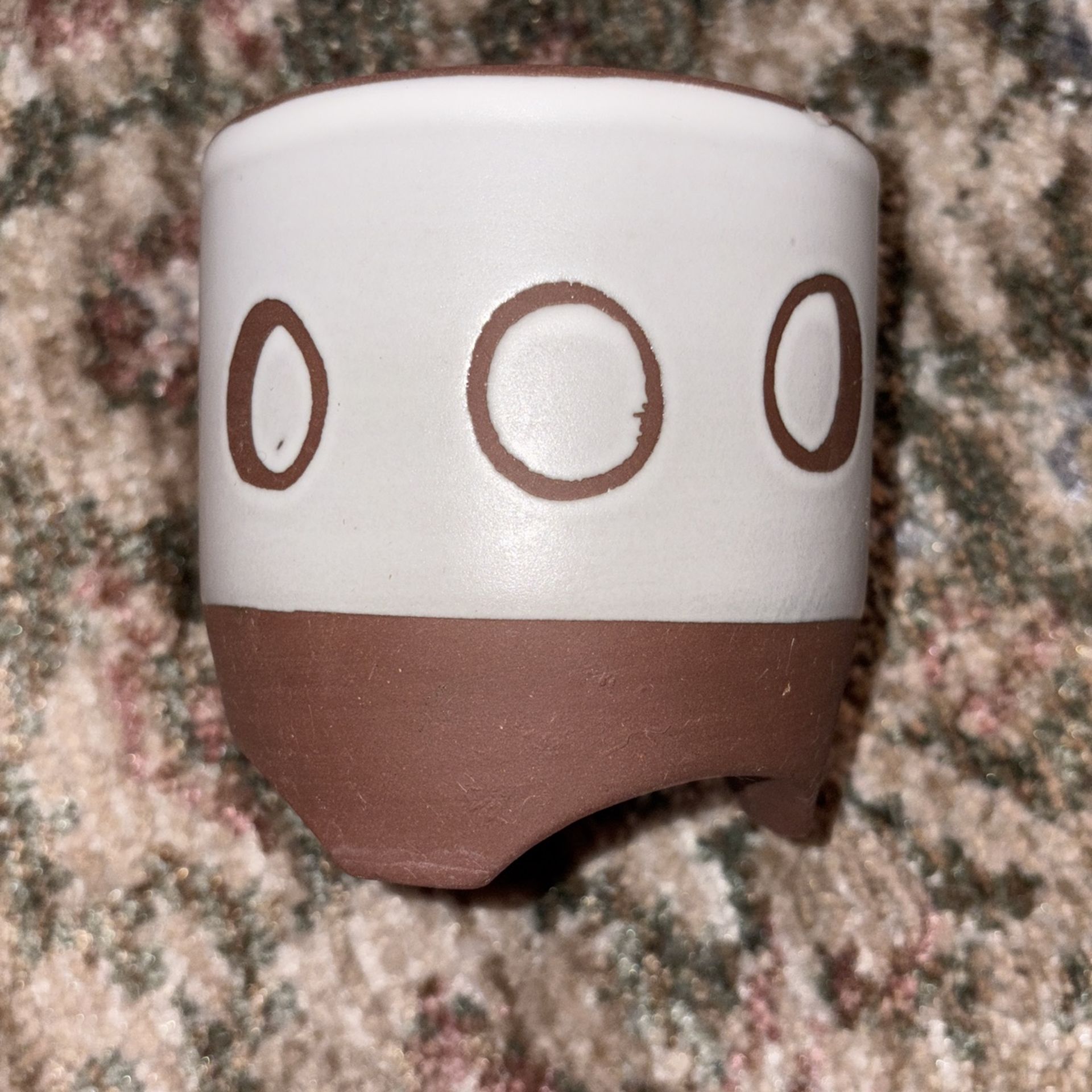 Ceramic Moon Phases Flower Pot