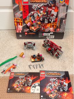 Minecraft Dungeons Lego 21163 Red Stone Battle