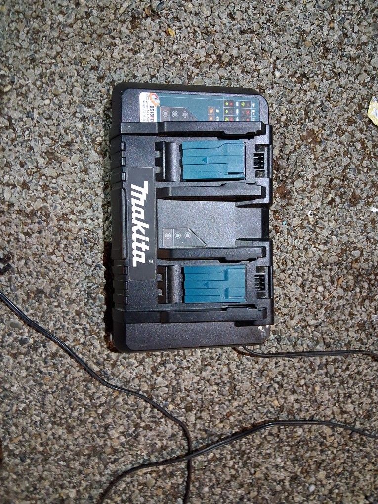 Duel Cordless Battery Charger For Makita