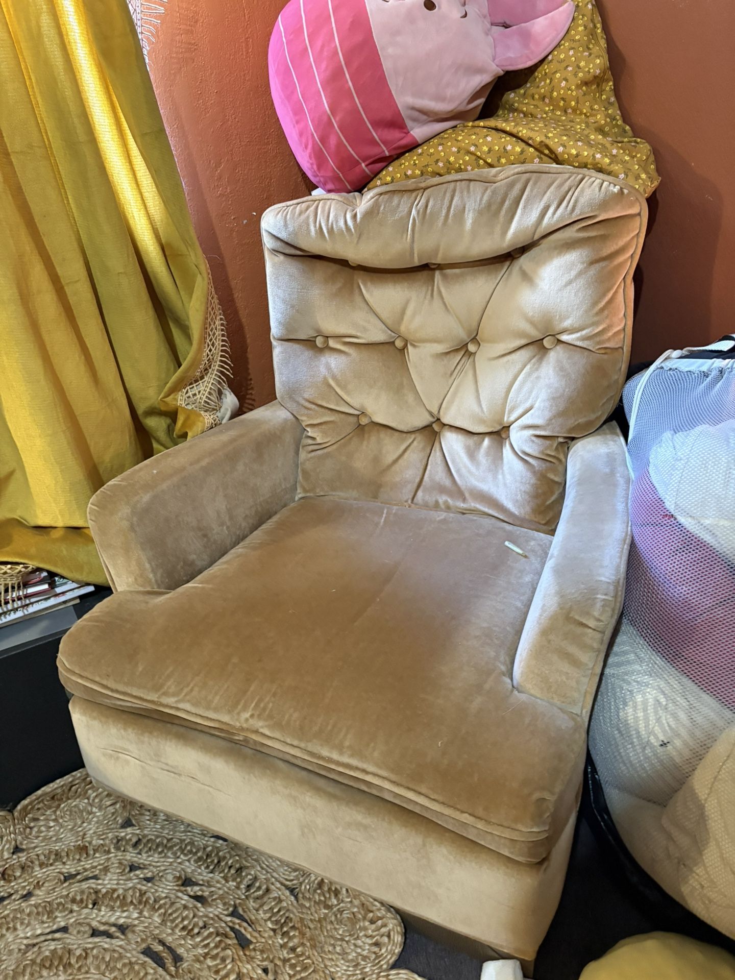 Pair Of Vintage Lounge Chairs 