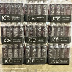Black Cherry Sparkling Ice Water, 17 oz (Pack of 12)