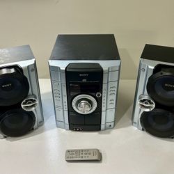 Sony HCD-GX250 Mini Stereo System CD/Cassette/Radio