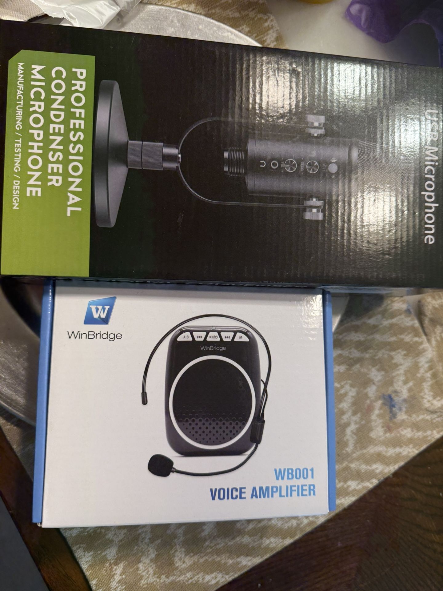 Mic And Amplifier 