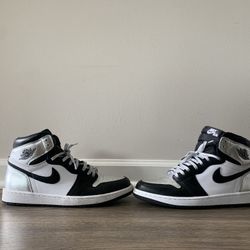 Jordan 1s Silver Toe 