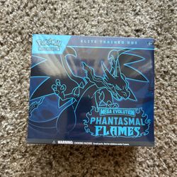 NEW Pokémon Mega Evolution Phantasmal Flames Elite Trainer Box ETB