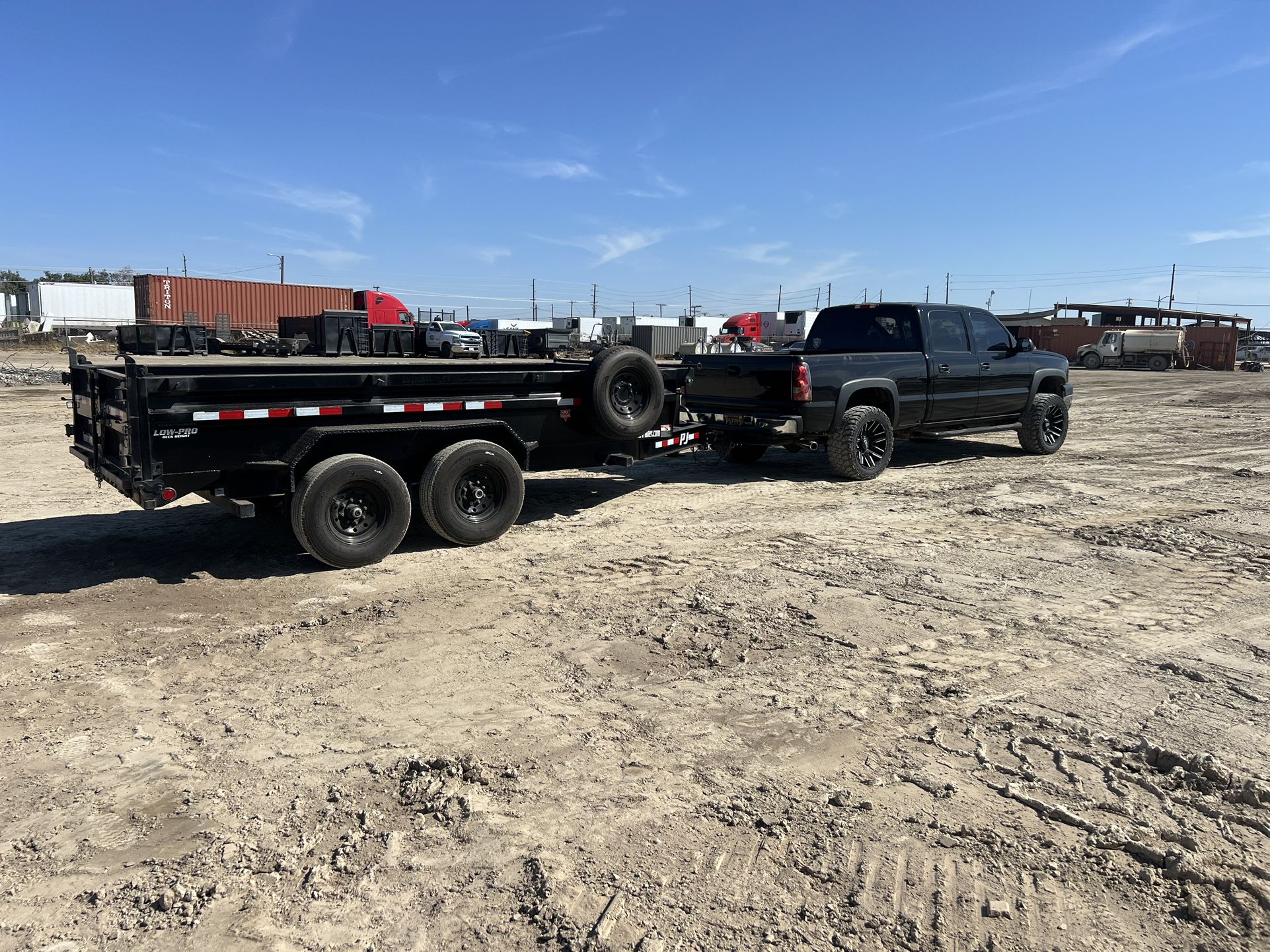 Bobcat And Trailer