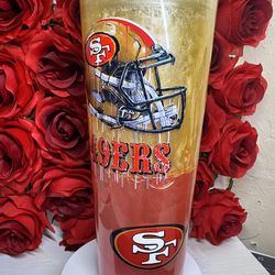 49ers 24oz Snow Globe Lava Cup