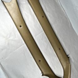 1978-87 GM G Body A Pillar Interior Molding Trim Tan PAIR