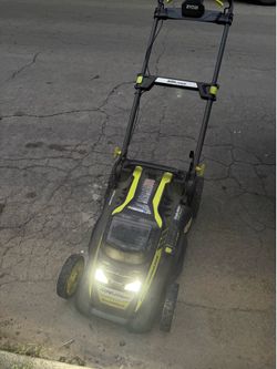 Electric mower and weedeater