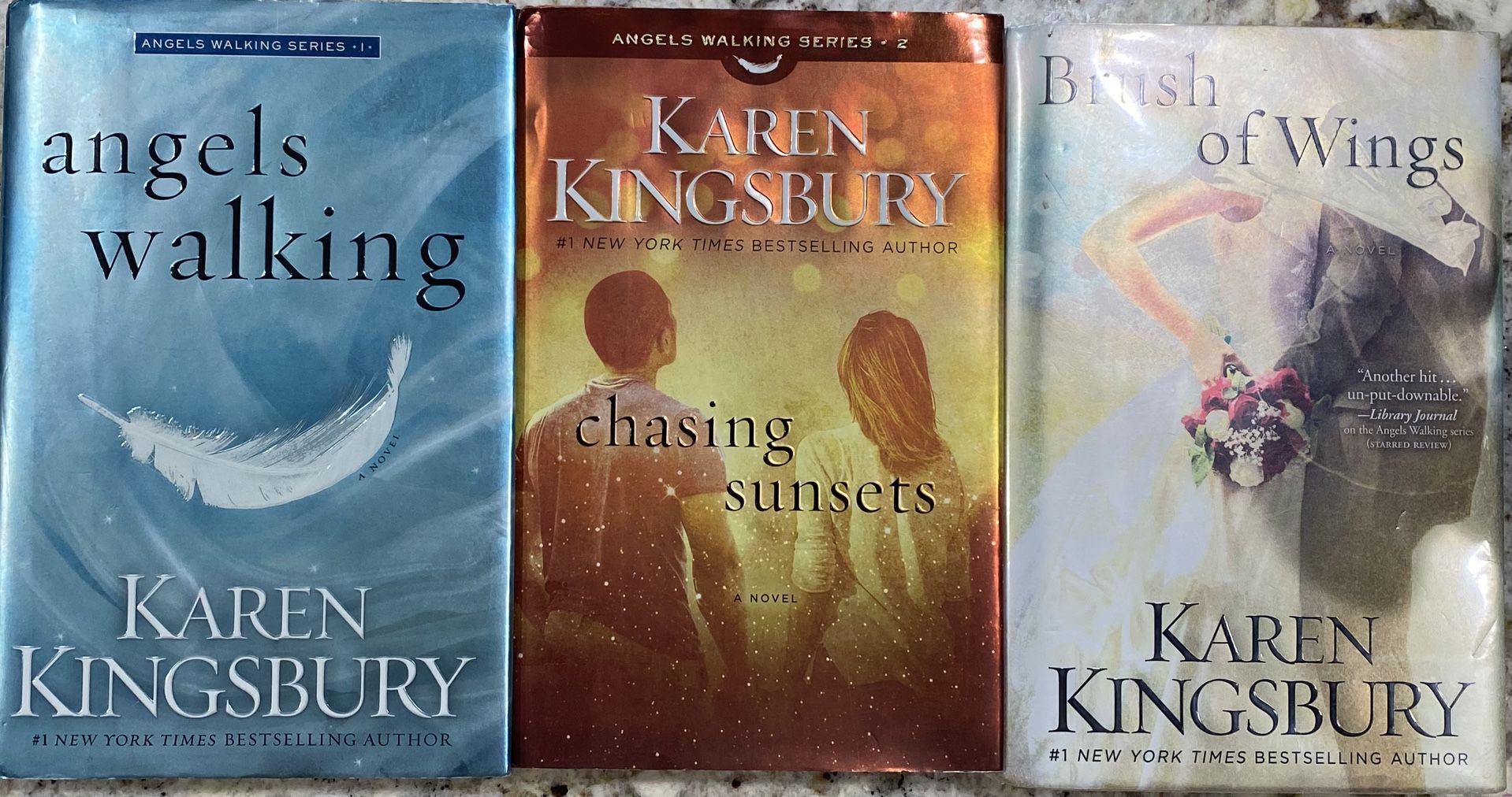 Karen Kingsbury Angels Walking Series—$2 Each