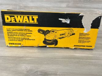 DeWalt 4-1/2 Inch Angle Grinder DWE402W with Paddle Switch  (PO1024048)