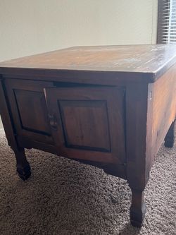 Wood table