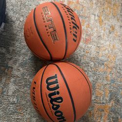 Basketball Wilson evolution and elite you can take both of them for $100
