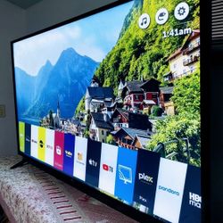 SELLING  MY  SMART  TV LG  60" 4K  LED  WEB'OS   AI  THINQ  📌📌( NEGOTIABLE  )🍀🍀  FREE  DELIVERY📌📌