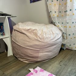 Blush Pink Bean Bag 