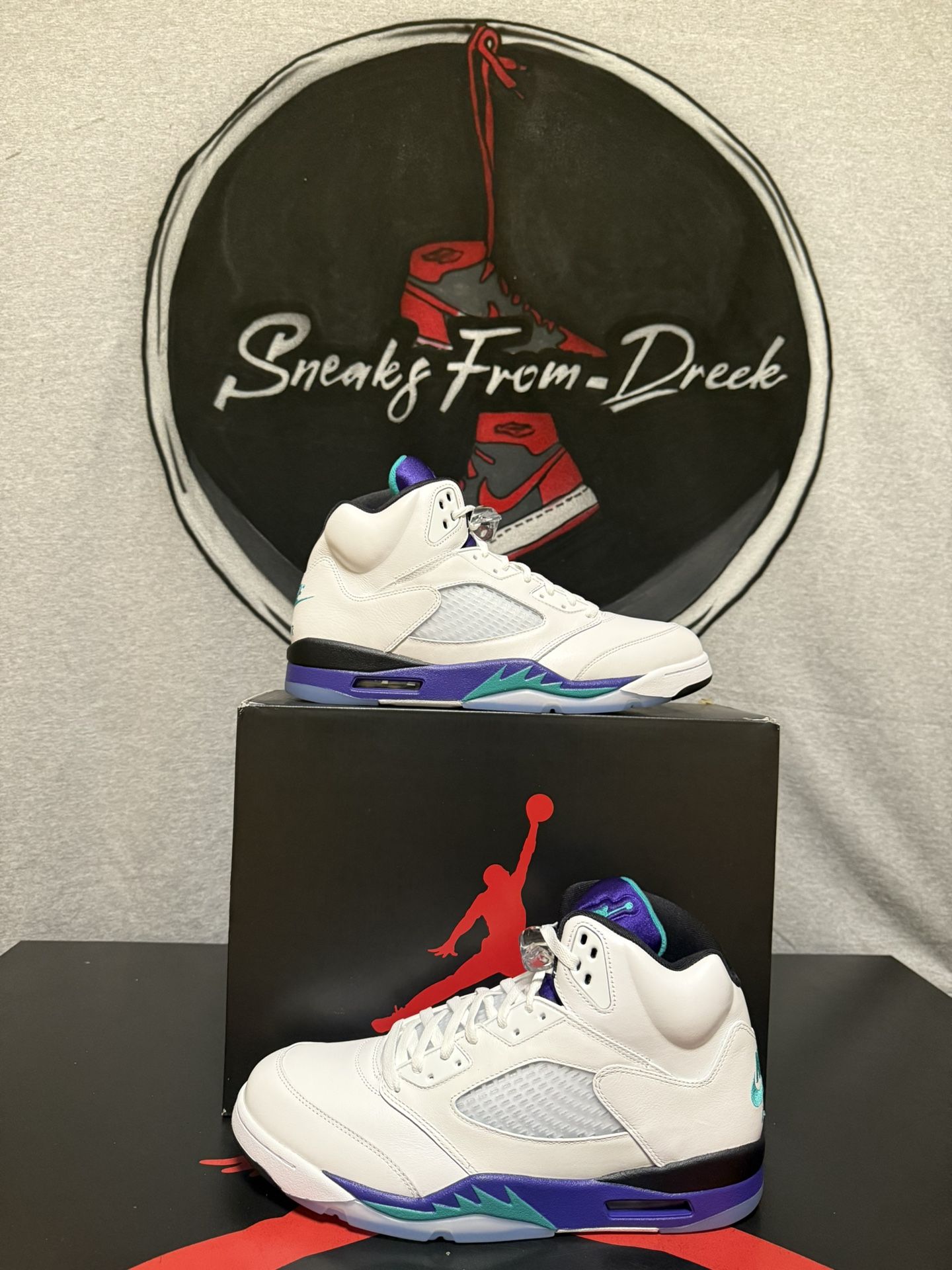 Nike Air Jordan 5 Grape 2025 Sz 14