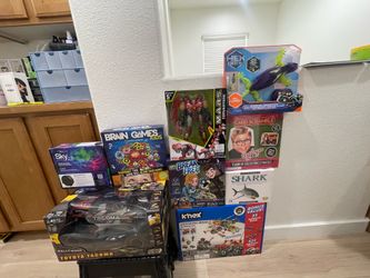 Board Ganes / motorized cars / science / space light