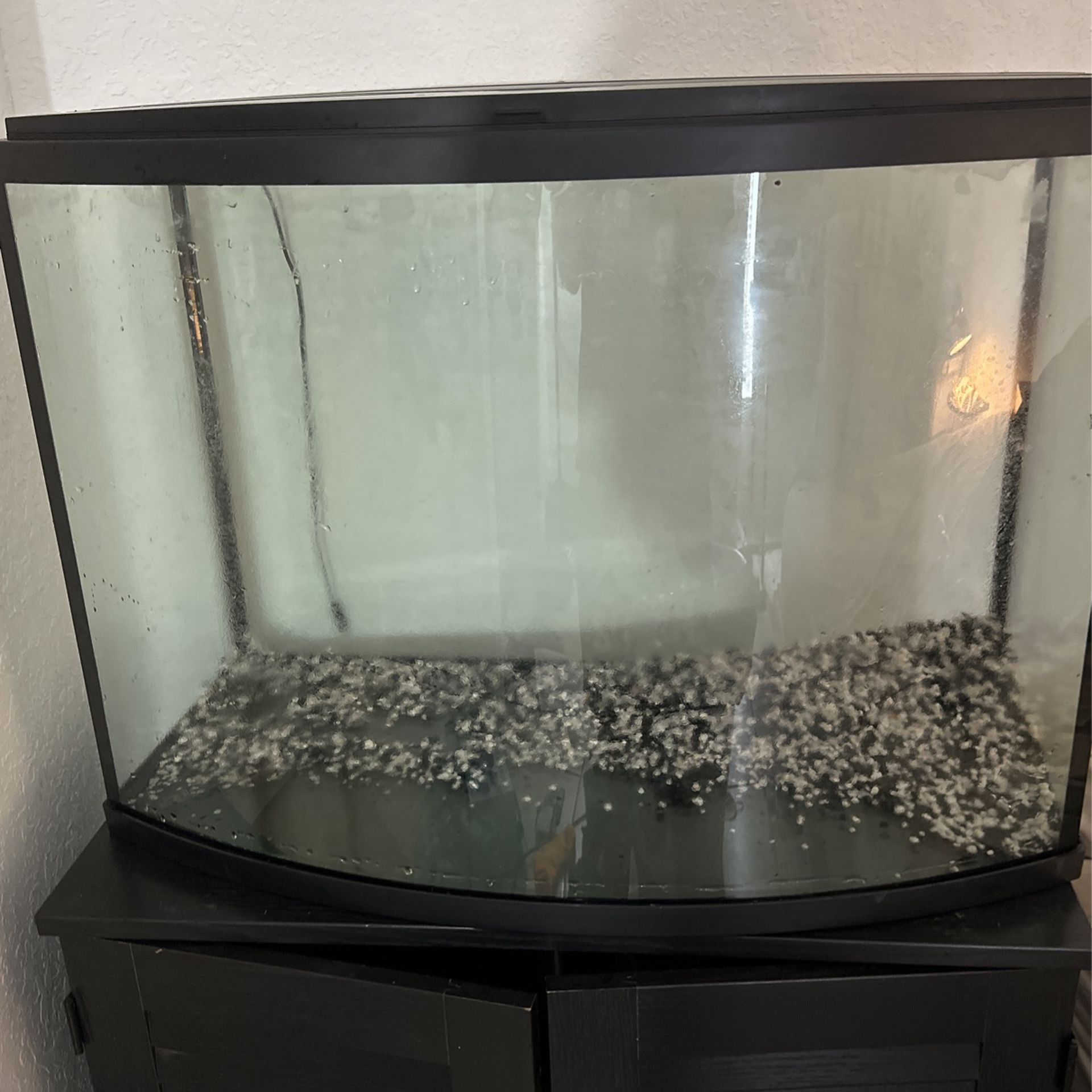 36 Gal Bow front Tank And Stand 