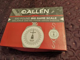 Allen 550 lb Big Game scale, like new