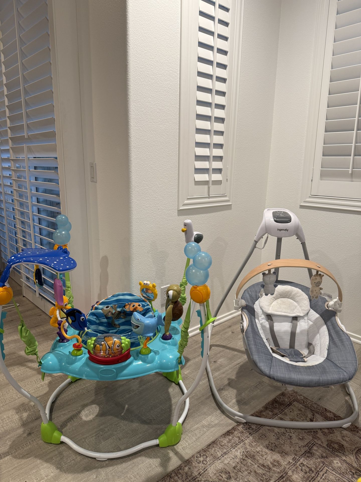 Ingenuity Swing And Finding Nemo Activity Jumper