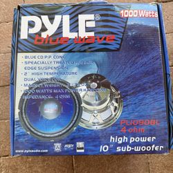 10”subwoofer 1000wDVC
