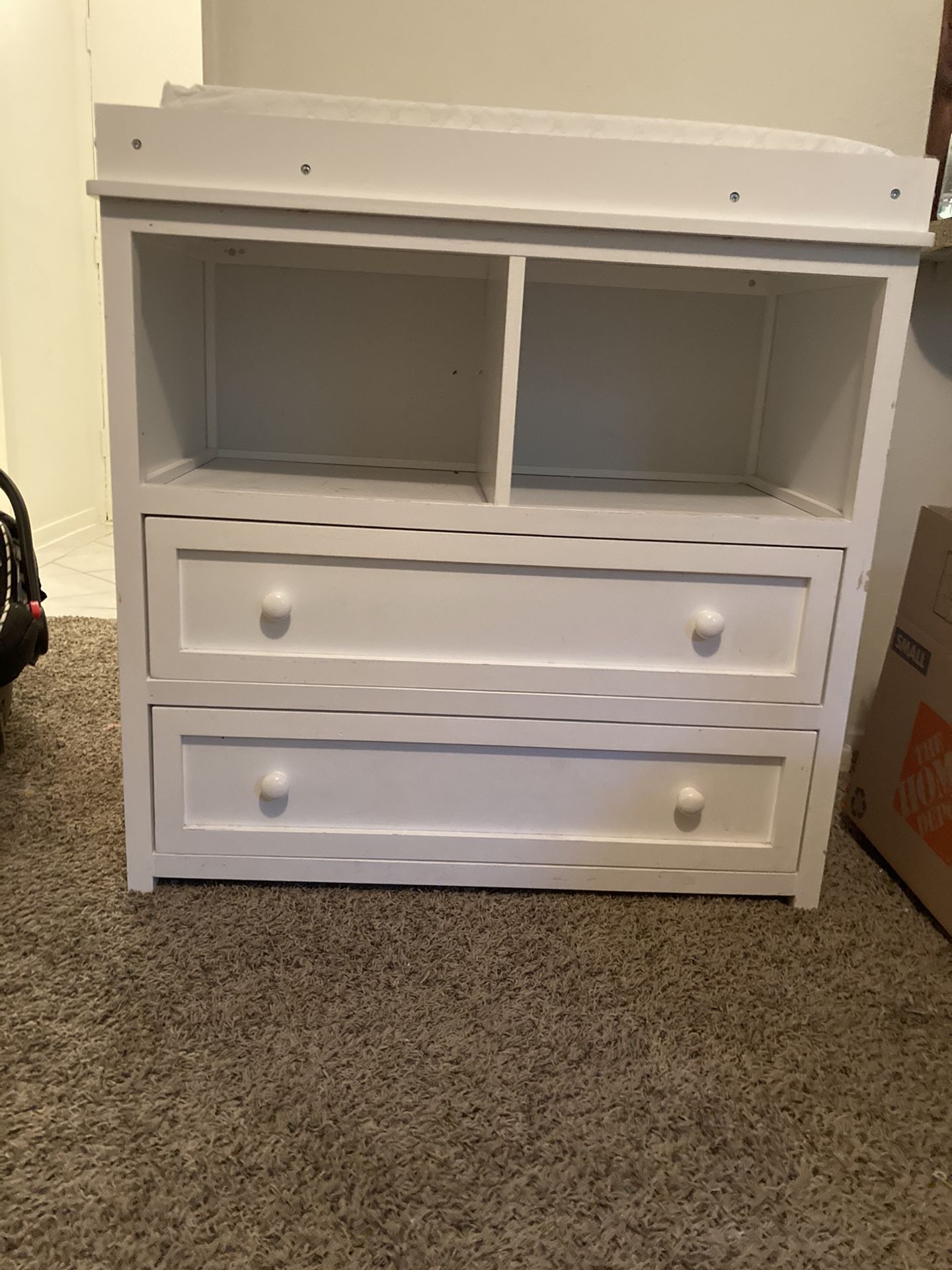 Changing table dresser