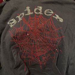 Spider red hoodie