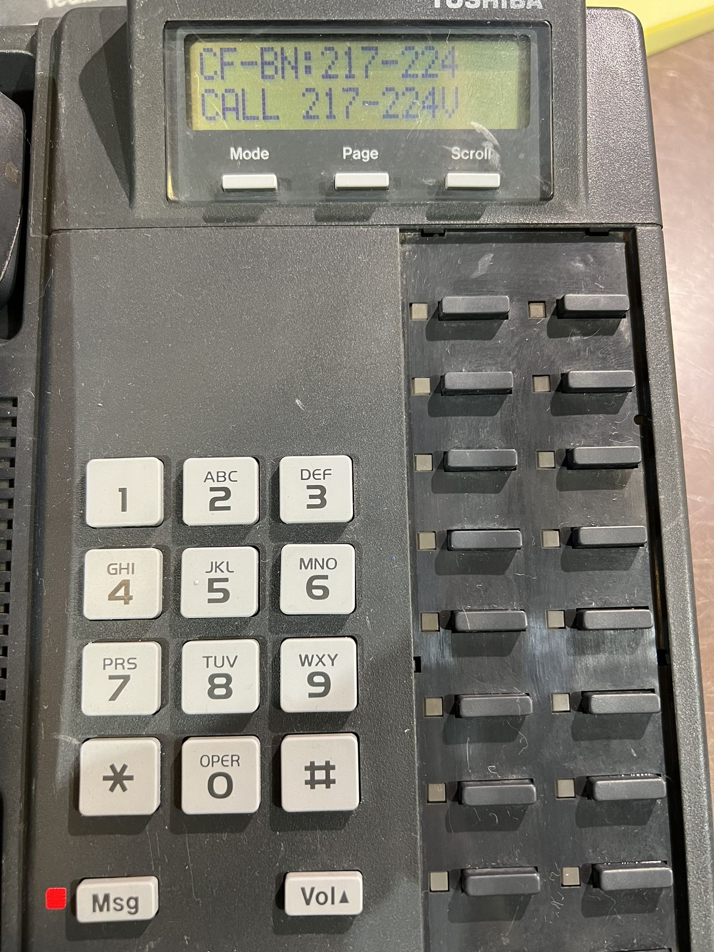 Toshiba DKT 2020 -SD Office Phones .