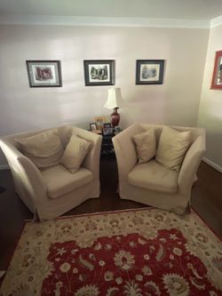 2 Living Room Chairs