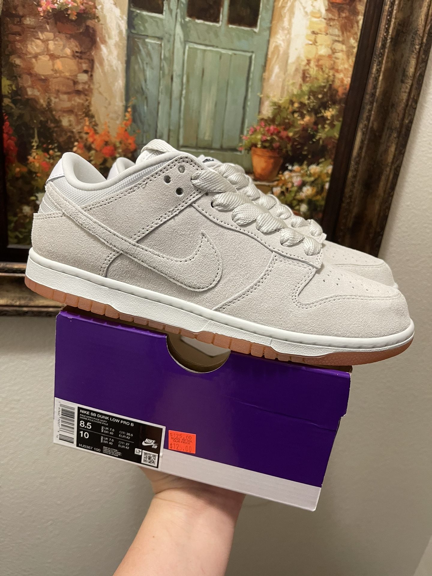 Nike SB Dunk Low Pro B Pale Ivory sneakers
